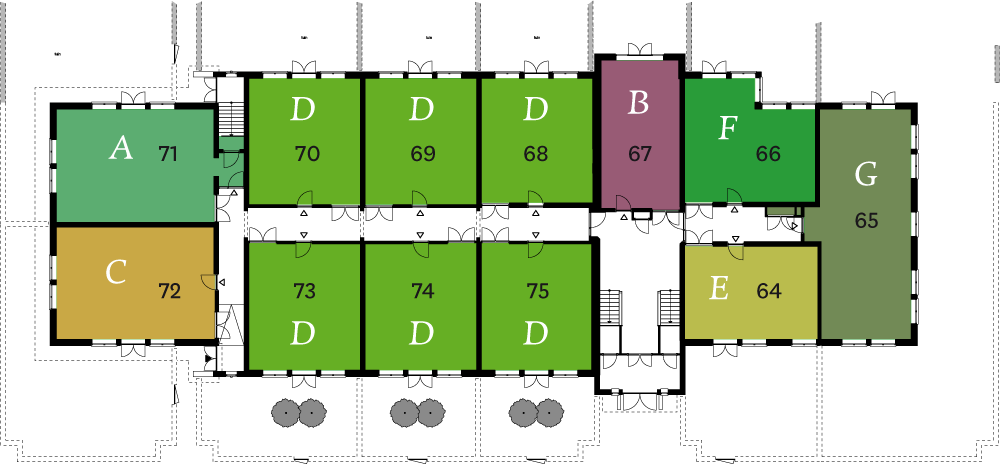 Begane grond fase 2 plattegrond